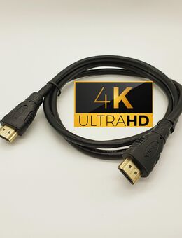 1m Premium HDMI Kabel 4K UHD 1080p vergoldet Neu - Neumünster