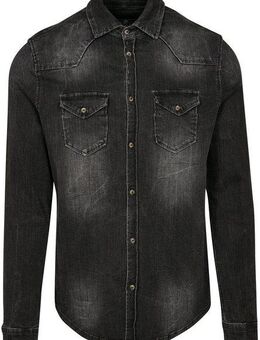 Brandit Langarmhemd Brandit Herren Riley Denim Shirt (1-tlg)