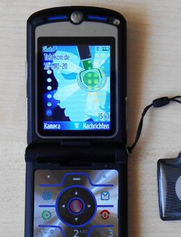 ❤️ Motorola V3i Handy mit Netzteil Speicherkarte ❤️ - Ingolstadt