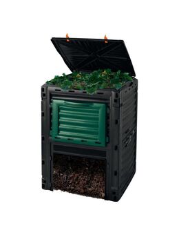 PARKSIDE® Garten Komposter, 300 l, Kunststoff, schwarz/grün, 61 x 61 x 83 cm - Wuppertal
