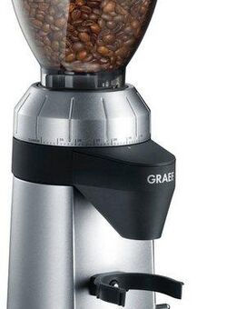 Graef Kaffeemühle CM 800, silber, 120 W, Kegelmahlwerk, 350 g Bohnenbehälter