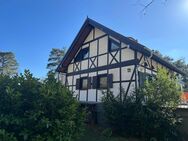 EXKLUSIV - Charmantes Fachwerkhaus auf großem Naturgrundstück - ein Paradies für Naturliebhaber - Dreetz (Brandenburg)