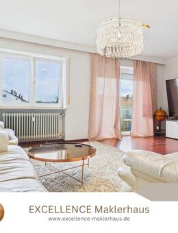 3,5-ZIMMER-WOHNUNG mit Balkon und Stellplatz in ruhiger Lage von Günzburg - Günzburg