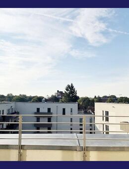 Penthouse-Feeling mit Dachterrasse, Neubauausstattung, Einbauküche, großer Koch-Essbereich, Aufzug - Hamburg