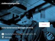 Data Governance Manager (m/w/d) - Ratingen