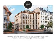 Neubau trifft Denkmal: 3-Zi.-Wohnung mit Küche, Loggia, Parkett, Fußbodenheizung & Effizienzhaus 55! - Potsdam