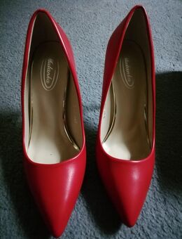 Pumps/High Heels, neu, Gr. 39, rot - Berlin