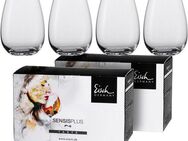 Eisch Germany Becher Superior SensisPlus, Kristallglas, Bleifrei, 550 ml, 4-teilig
