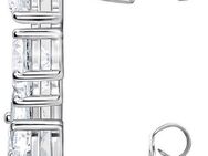 THOMAS SABO Single-Ohrstecker mit weißen Steinen, H2279-051-14, mit Zirkonia (synth)