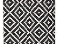 my home Läufer Ronda Wendeteppich, rechteckig, Höhe: 5 mm, Sisal-Optik, Flachgewebe, In- und Outdoor, geometrisches Boho Design