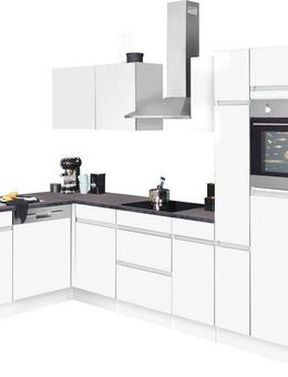 OPTIFIT Winkelküche Roth, Stellmaße 300x175 cm, wahlweise mit E-Geräten, mit Apothekerschrank