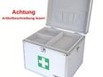 HMF Alu Medizinkoffer Erste Hilfe Koffer silber #1918 in 75217