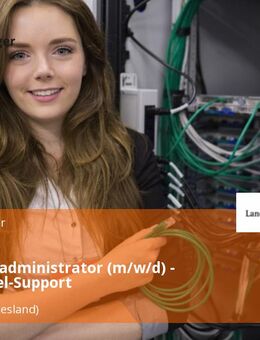 IT-Systemadministrator (m/w/d) - Third-Level-Support - Leer (Ostfriesland)