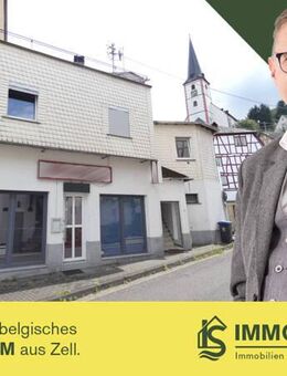 Teilweise vermietetes Wohn- und Geschäftshaus in zentraler Lage von Briedel, nahe Zell - Briedel