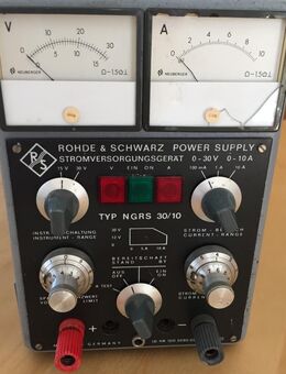 gesucht, Rohde & Schwarz Ngrs 30;10, StromVersorgung - Herzogenrath