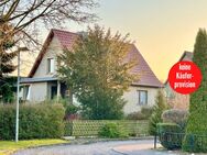 HORN IMMOBILIERN ++ Einfamilienhaus in Holzendorf bei Woldegk, ruhige Lage, aber innen zu sanieren - Groß Miltzow