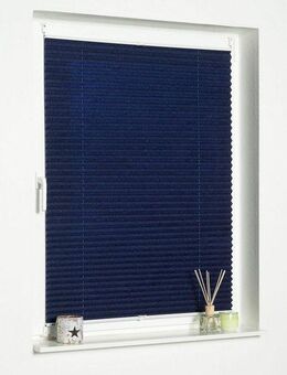 K-HOME Plissee Klemmfix Pisa, Lichtschutz, ohne Bohren, verspannt, Klemmfix, Crushed-Optik