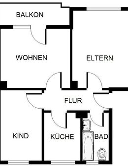 Gepflegte 3-Zimmer-Wohnung in Gelsenkirchen Scholven - Gelsenkirchen