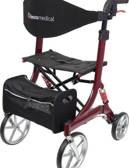 bescomedical Rollator Spring Small, Größe S (Sitzhöhe 52cm), höhenverstellbare Griffe