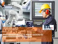 Elektrokonstrukteur / E-Planer (w/m/d) für elektrotechnische Prüfanlagen - Schweinfurt