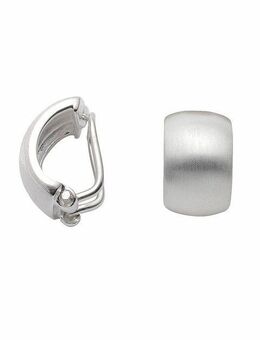 Adelia´s Paar Ohrhänger 1 Paar 925 Silber Ohrringe / Ohrclips, 925 Sterling Silber Silberschmuck für Damen