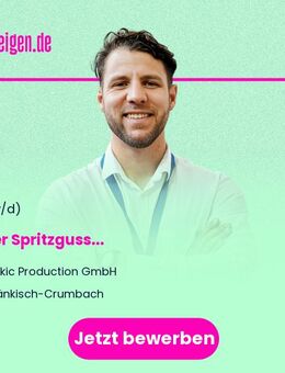 Leiter Spritzguss (m/w/d) - Fränkisch-Crumbach
