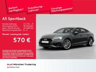 Audi A5, Sportback S line 40 TDI quattro, Jahr 2022 - München