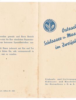 Ostsachsens Schlosser u. Maschinenbauer im Zweijahrplan 1949 - Sinsheim Zentrum