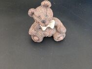 Teddybär Deko Keramik ca. 8cm hoch ca. 7cm breit - Essen