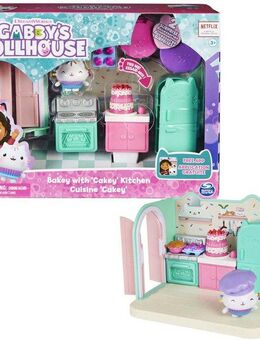 Spin Master Spielwelt Gabby's Dollhouse – Deluxe Room – Cakey's Küche