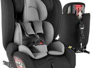 tectake Autokindersitz Autositz, Extrem robuster, flexibel längenverstellbarer 5-Punkt-Gurt