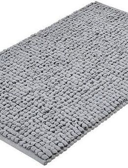 Kleine Wolke Badematte Brava, Höhe 15 mm, beidseitig nutzbar, fußbodenheizungsgeeignet, Baumwolle, rechteckig, Badteppich, Uni Farben, dicke Schlaufen, handgewebt
