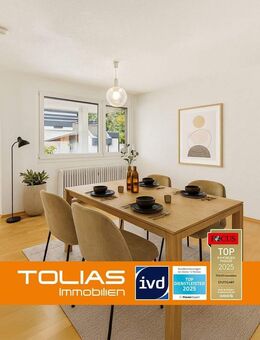 Perfekt für Paare & kleine Familien - 3,5-Zimmer-Wohnung mit Balkon und Garage in Esslingen - Esslingen (Neckar)