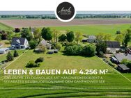Wohnen & Bauen auf 4.256 m² - Feldrandlage mit Handwerkerobjekt & separater Bauoption in Seenähe - Kyritz