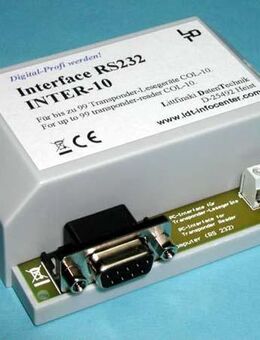 Littfinski LDT INTER-10-G Interface Transponder Tech. RS232 - NEU - Ettlingen Zentrum