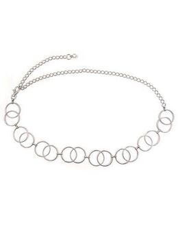 COLLEZIONE ALESSANDRO Kettengürtel Kini mit ineinanderlaufende Ringe