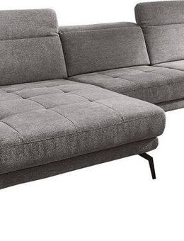 Die PlanBar Ecksofa MP-IN20126 L-Form mit Kaltschaum-Polsterung, mit Kopfteilverstellung, optional Sitztiefen- & Armteilverstellung