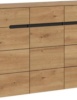 INOSIGN Garderobenschrank REHAT, TOPSELLER!, Breite 120 cm, 3 Türen, 3 Schubkästen, 12 Fächer (1-St., in verschiedenen Farben erhältlich, Platz für ca. 24 Paar Schuhe) Schuhschrank, Kommode, Schuhkommode, Anrichte, Sideboard