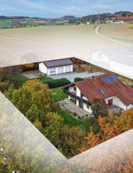 Wohnen und Arbeiten vereint: Zweifamilienhaus mit Lagerhalle auf großzügigem Gewerbegrundstück! - Chamerau