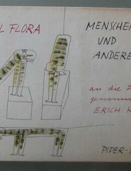 Paul Flora: Menschen und andere Tiere, an die Leine genommen von Erich Kästner - Münster