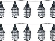 Luxform Lichterkette Solar-Lichterkette Corsica Partybeleuchtung 10xLED, Aus Kunststoff gefertigt
