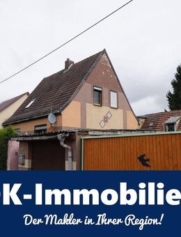 Schackensleben- sanierungsbedürftiges EFH mit 2 Garagen und großem Garten - Hohe Börde