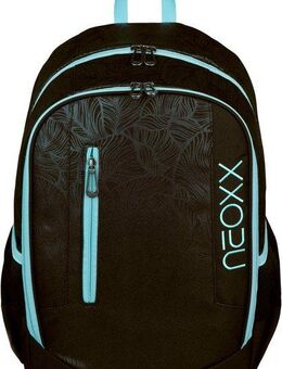 neoxx Schulrucksack Flow, Queen of Nite, teilweise aus recyceltem Material