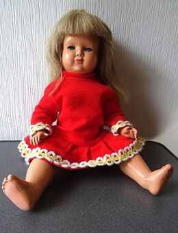 Alte Puppe von GéGé Made in France 5 DEPOSE - Königsbach-Stein