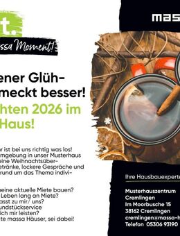 Weihnachten 2026 im eigenen Traumhaus feiern? Vorweihnachtliche Beratung am Sonntag, den 14.12.2025 - Königslutter (Elm)