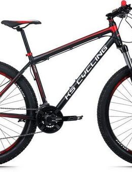 KS Cycling Mountainbike Xceed, 24 Gang Shimano Acera Schaltwerk, Kettenschaltung, für Damen und Herren, Kettenschaltung