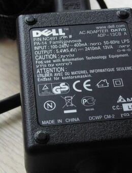 AC/DC Adaptor Dell P/N NC491 Steckernetzgerät Ladegerät 5,- - Flensburg