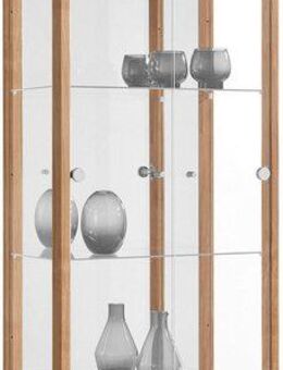 fif möbel Vitrine OPTIMA Standvitrine, Vitrinenschrank, Glasvitrine, Sammlervitrine, LED