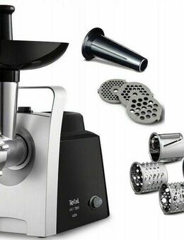 TEFAL ELEKTRISCHER FLEISCHWOLF SCHREDDER MIT DREI REIBEN 3 SIEBE im Set 1400W - Wuppertal