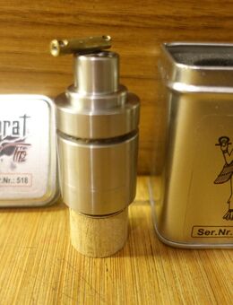 Euphrat von Cloud Tip (WF Pfeifen) ein 32,5 mm Tröpfler, RDA, Edelstahl, Verdampfer, Falk, Wissendorf in OVP - Augsburg